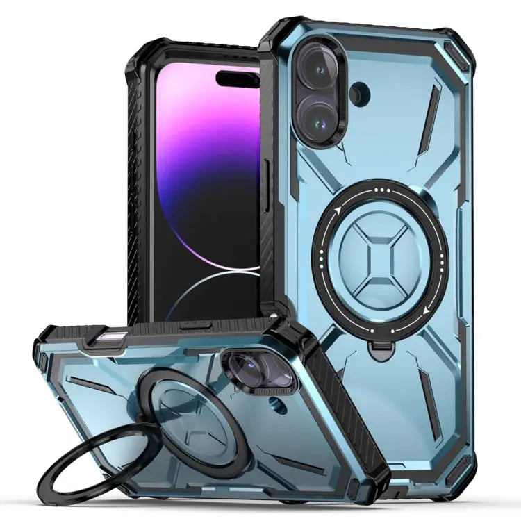 Armor Series Holder Phone Case For iPhone 16 Pro Max For iPhone 16 Pro For iPhone 16 Plus For iPhone 16 - For iPhone 16