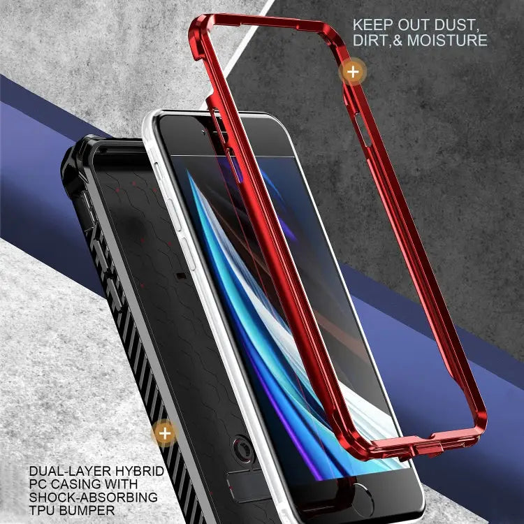 Armor Series Holder Phone Case For iPhone SE 2022 / 2020 / 8 / 7 For iPhone XR