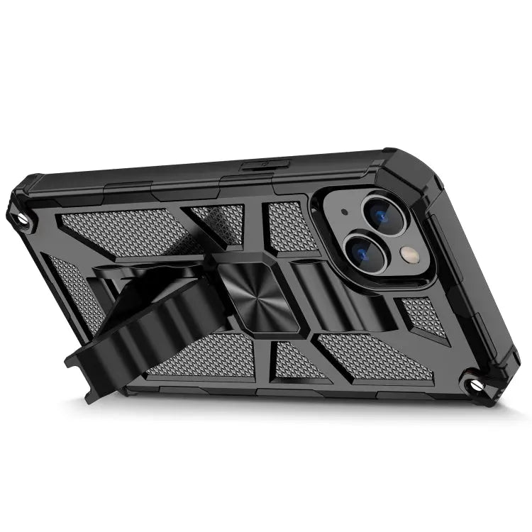 Armor Shockproof TPU + PC Magnetic Protective Phone Case with Holder For iPhone 14 For iPhone 14 Pro For iPhone 14 Pro