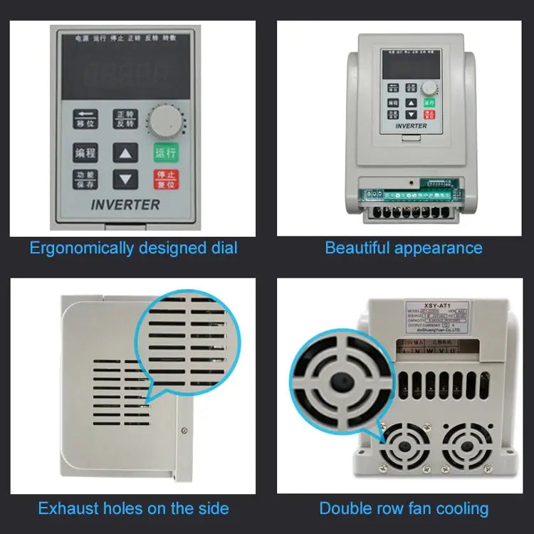 AT1-1500X 1.5KW 220V Single-phase Input Three-phase Output Inverter AT1-1500X - AT1-1500X