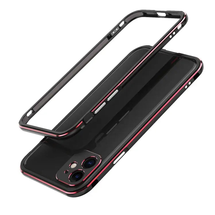 Aurora Series Lens Protector + Metal Frame Protective Case For iPhone 11 For iPhone 11 Pro For iPhone 11 Pro Max