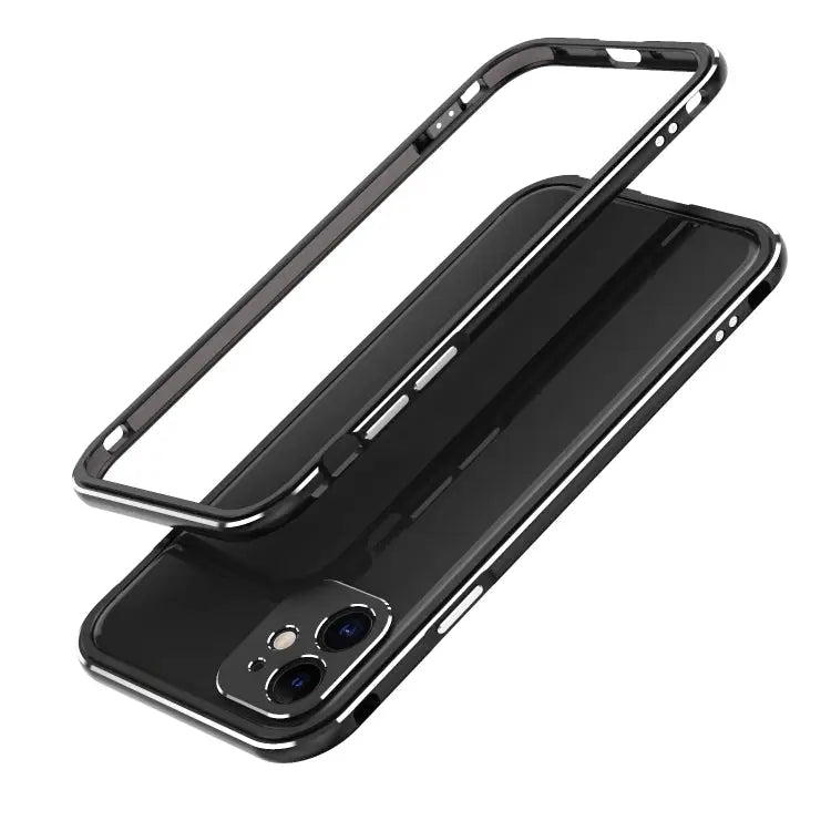 Aurora Series Lens Protector + Metal Frame Protective Case For iPhone 11 For iPhone 11 Pro For iPhone 11 Pro Max