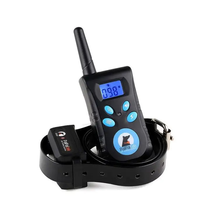 Automatic Anti Barking Collar Pet Training Control System + Electric Shock PU Leather Collar for Dogs PD520 - PD520