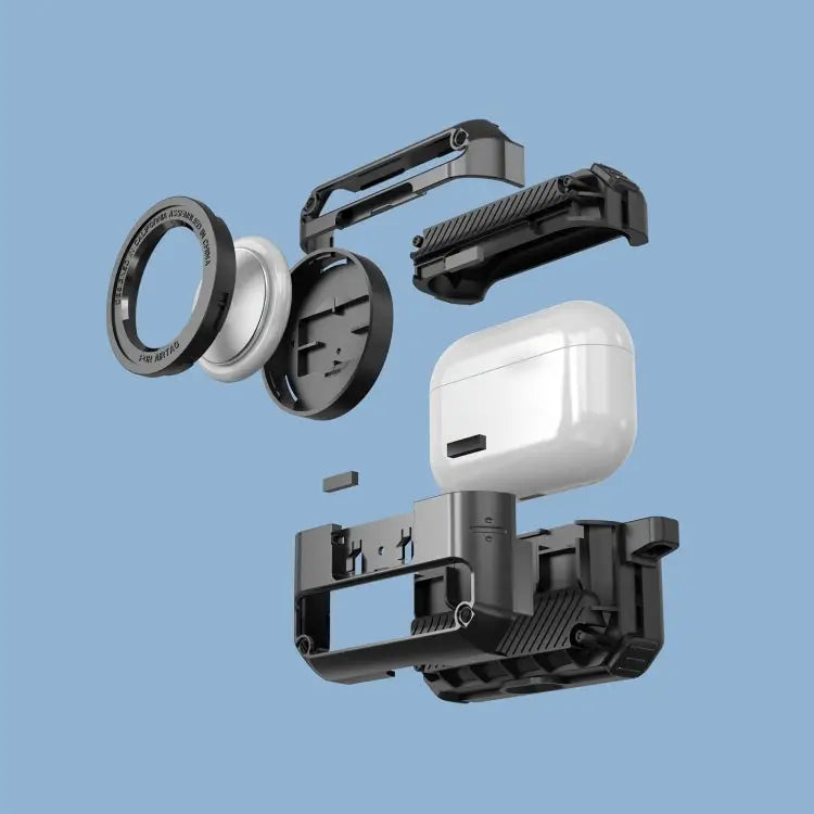 Automatic Flip Switch TPU + PC Earphone Case with AirTag For AirPods Pro For AirPods 1/2 - Apple Accessories