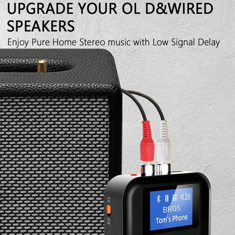 AUX 2RCA TF Bluetooth Adapter Wireless Receiver Transmitter BR05 - BR05