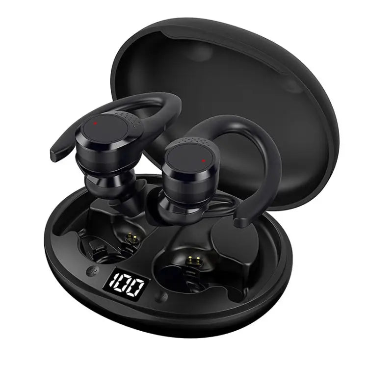 AX9 Noise Reduction Digital Display With Charging Bin Bluetooth Headset AX9 Black - AX9 Black