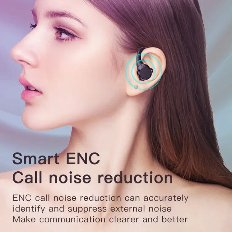 AX9 Noise Reduction Digital Display With Charging Bin Bluetooth Headset AX9 Black - AX9 Black