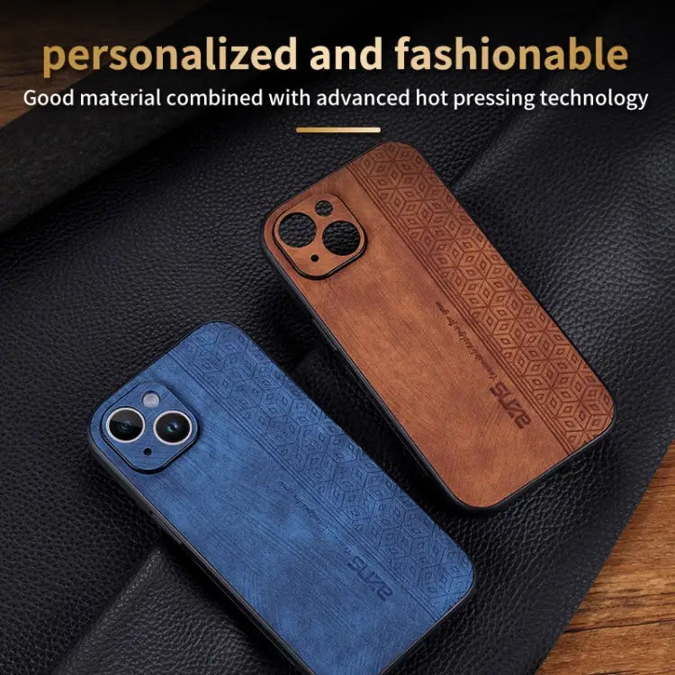 AZNS 3D Embossed Skin Feel Phone Case - Apple Accessories