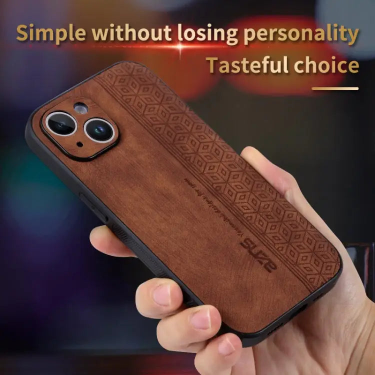 AZNS 3D Embossed Skin Feel Phone Case - Apple Accessories