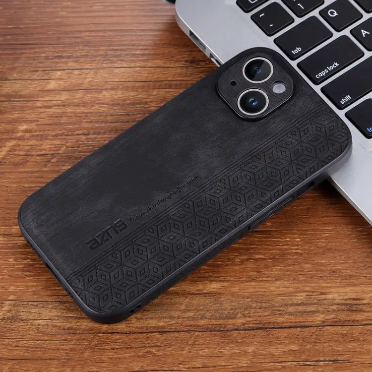 AZNS 3D Embossed Skin Feel Phone Case - Apple Accessories