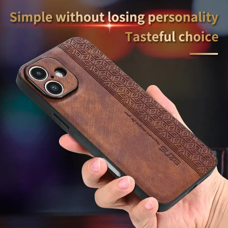 AZNS 3D Embossed Skin Feel Phone Case For iPhone 15 - Apple Accessories