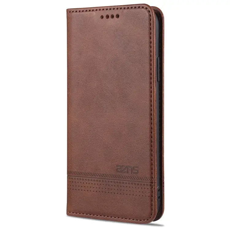 AZNS Magnetic Calf Texture Horizontal Flip Leather Case with Card Slots & Holder & Wallet For iPhone XR For iPhone XS