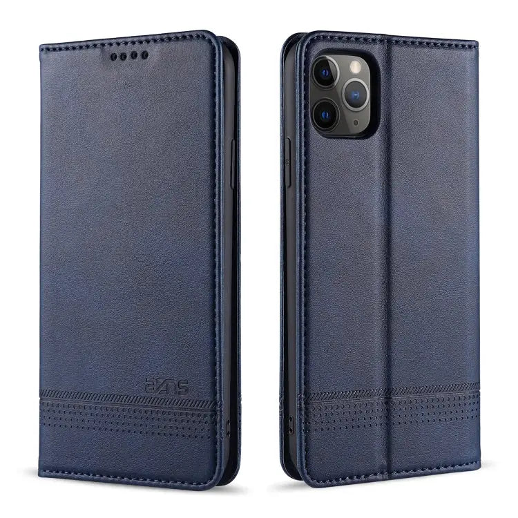 AZNS Magnetic Calf Texture Horizontal Flip Leather Case with Card Slots & Holder & Wallet For iPhone 11 Pro For iPhone