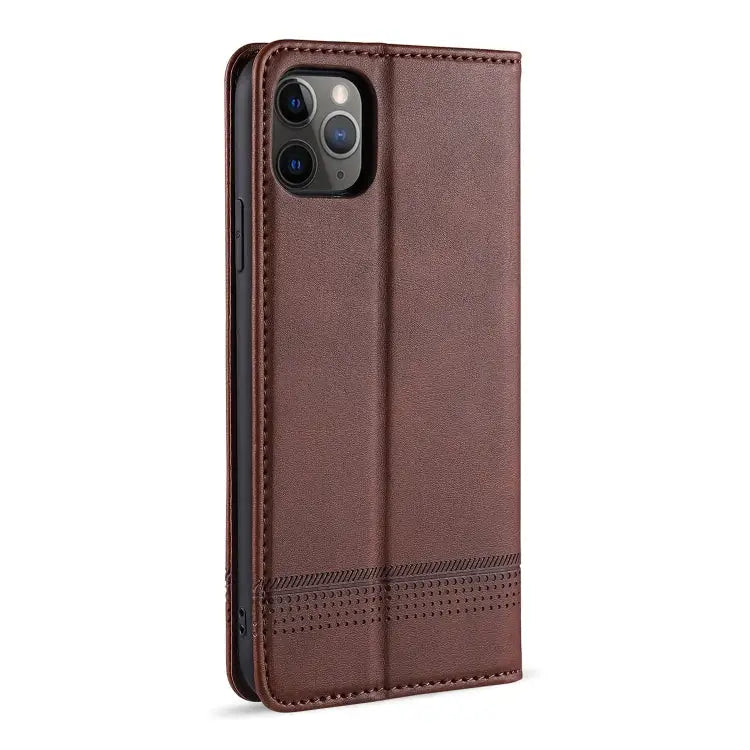 AZNS Magnetic Calf Texture Horizontal Flip Leather Case with Card Slots & Holder & Wallet For iPhone 11 Pro For iPhone