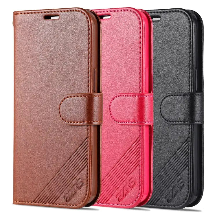AZNS Sheepskin Texture Horizontal Flip Leather Case For iPhone 14 For iPhone 14 Plus For iPhone 14 Pro For iPhone 14