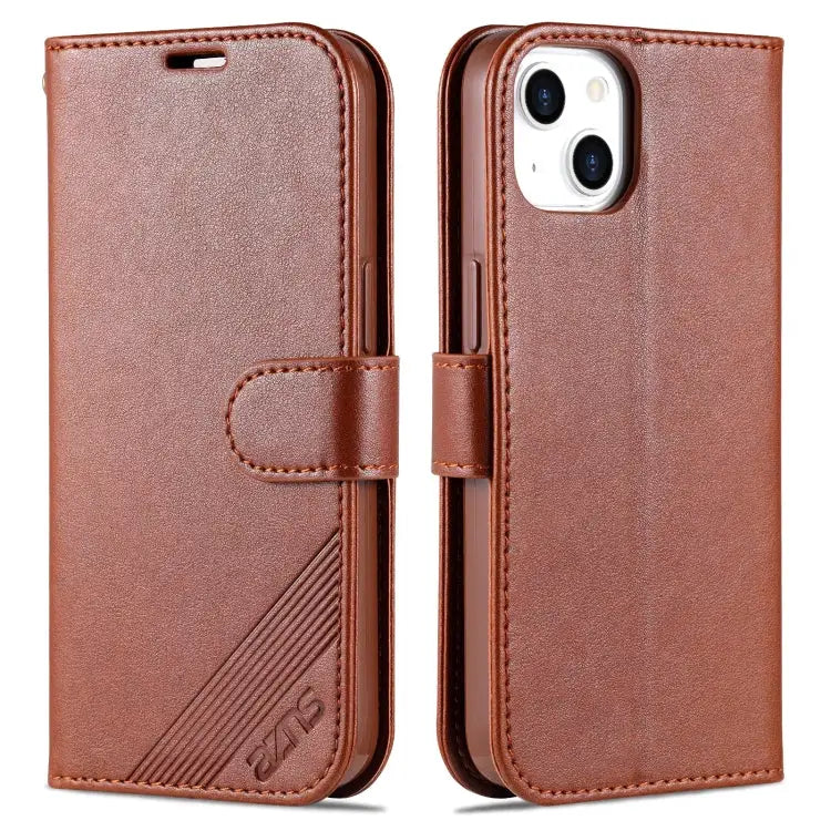 AZNS Sheepskin Texture Horizontal Flip Leather Case For iPhone 14 For iPhone 14 Plus For iPhone 14 Pro For iPhone 14