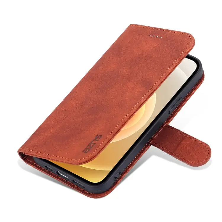 AZNS Skin Feel Calf Texture Horizontal Flip Leather Case For iPhone 14 For iPhone 14 Plus For iPhone 14 Pro For iPhone
