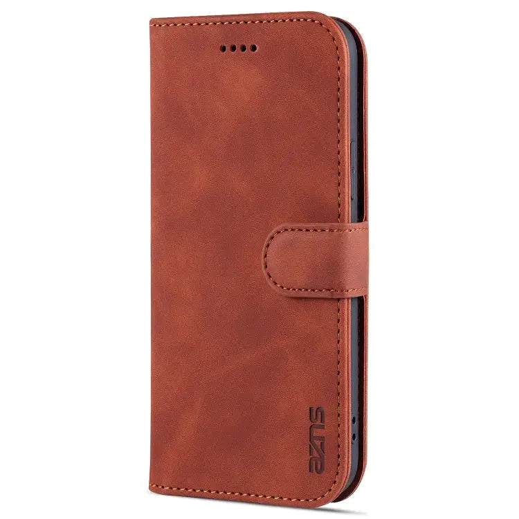 AZNS Skin Feel Calf Texture Horizontal Flip Leather Case For iPhone 14 For iPhone 14 Plus For iPhone 14 Pro For iPhone
