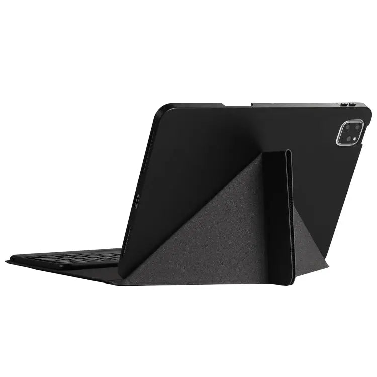 B011 Splittable Bluetooth Keyboard Leather Case with Triangle Holder & Pen Slot For iPad 9.7 2018 & 2017 / Pro 9.7