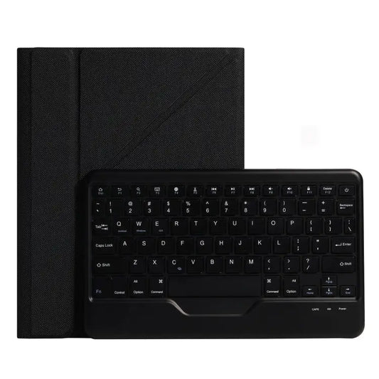 B011 Splittable Bluetooth Keyboard Leather Case with Triangle Holder & Pen Slot For iPad 9.7 2018 & 2017 / Pro 9.7