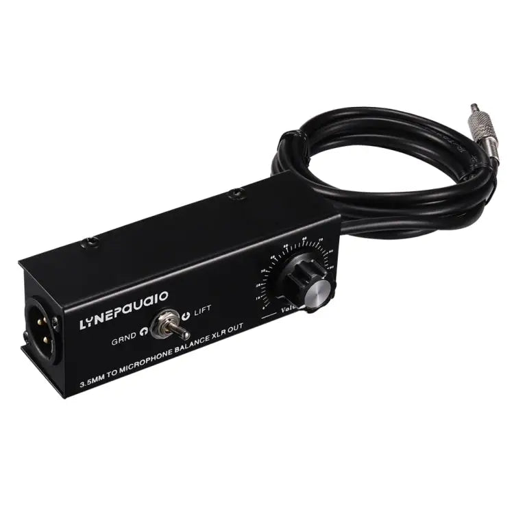 B012 Professional Stereo Signal Converted to Microphone Balanced Signal Output