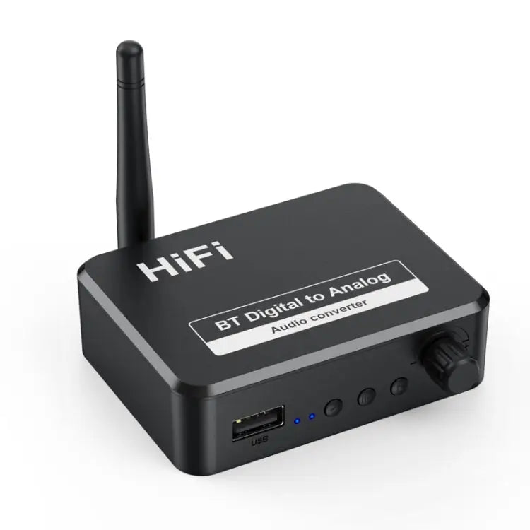 B35 Bluetooth 5.0 Receiver Digital to Analog 3.5mm Audio Converter - B35