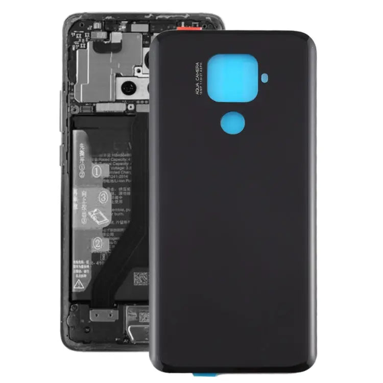 Back Cover for Huawei Mate 30 Lite For Huawei Mate 30 Lite For Mate 30 Lite - For Huawei Mate 30 Lite / Black
