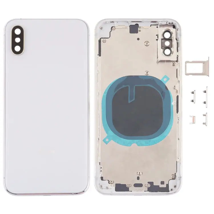 Back Cover with Camera Lens & SIM Card Tray & Side Keys for iPhone XS - For iPhone XS with Side keys / iPhone XS