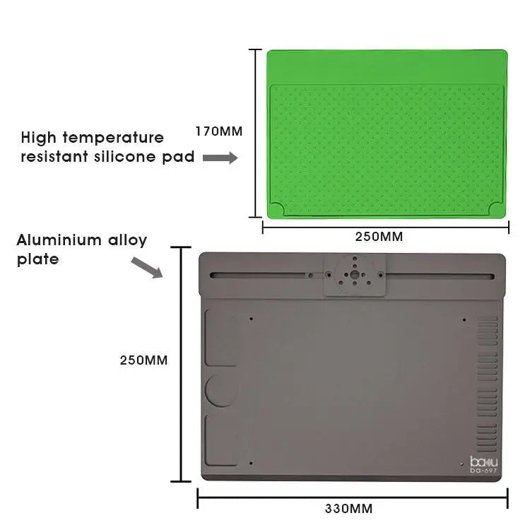 BAKU BA-697 2 in 1 Microscope Maintenance Insulation Pad BA-697 - BA-697