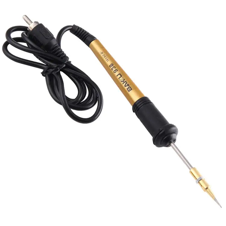 BAKU BK-938 AC 220V 1-18W Mini Thermostatic Soldering Station Electric Iron EU Plug (Random Color Delivery) BK-938