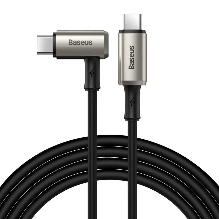 Baseus CATPN-01 100W 5A PD3.1 Gen2 USB-C / Type-C to USB-C / Type-C HD Same Screen Coaxial Hammer Cable Cable Length: