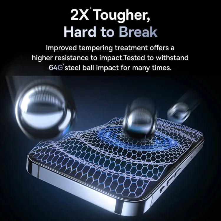 Baseus Sapphire Series Dustproof Peep-proof Tempered Glass Film For iPhone 15 Pro Max For iPhone 15 Pro For iPhone 15