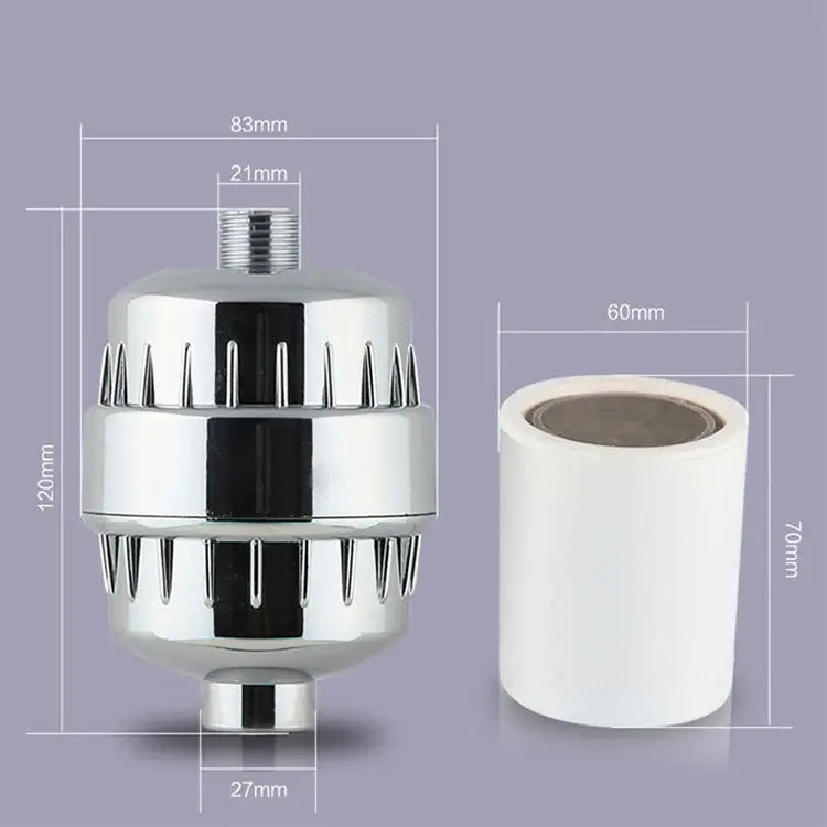Bath Water Purifier Shower Faucet Chlorine Filter Interface: 2.1cm / 2.7cm 2.1cm / 2.7cm Faucet Filter - 2.1cm / 2.7cm