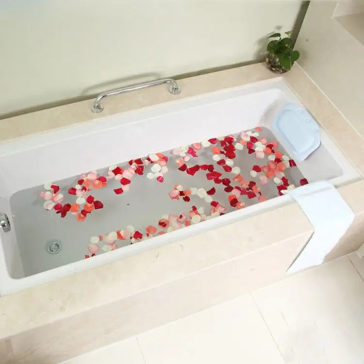 Bathroom Supplies Bathtub Pillow Bath Bathtub Headrest Suction Cup Waterproof Bath Pillows,Random Color Delivery,Size: