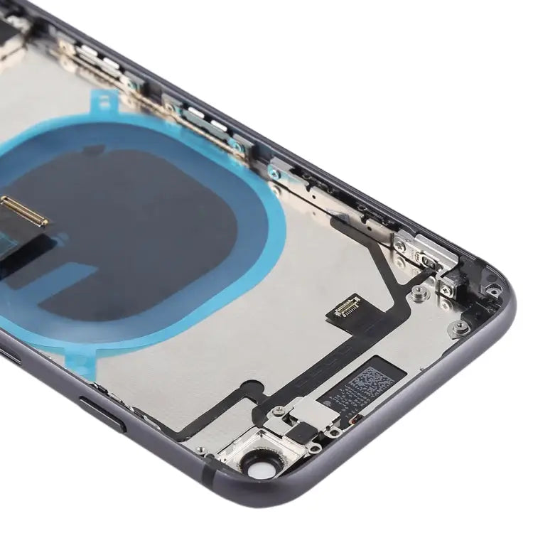 Battery Back Cover Assembly with Side Keys & Vibrator & Speaker Ringer Buzzer & Power Button + Volume Button Flex Cable