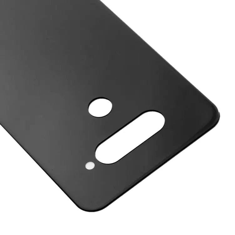 Battery Back Cover for LG Q70 3 cameras (South Korea) For LG Q70 - For LG Q70 / Black