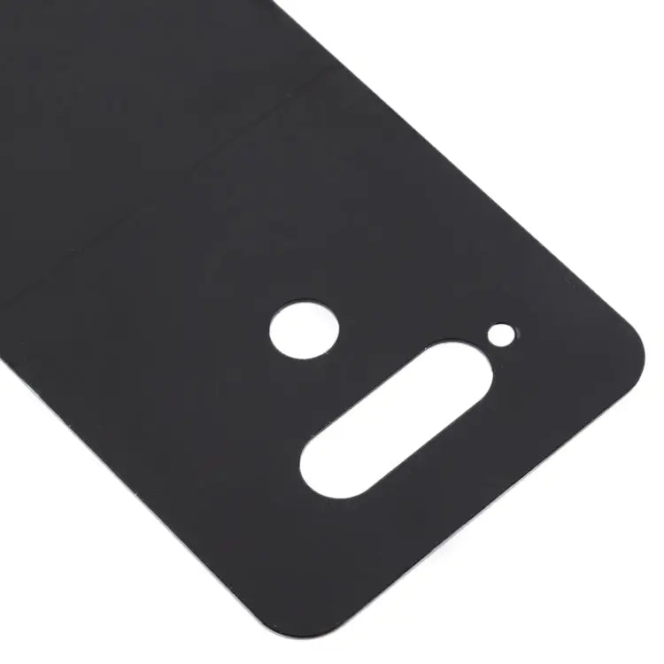Battery Back Cover for LG Q70 3 cameras (South Korea) For LG Q70 - For LG Q70 / Black