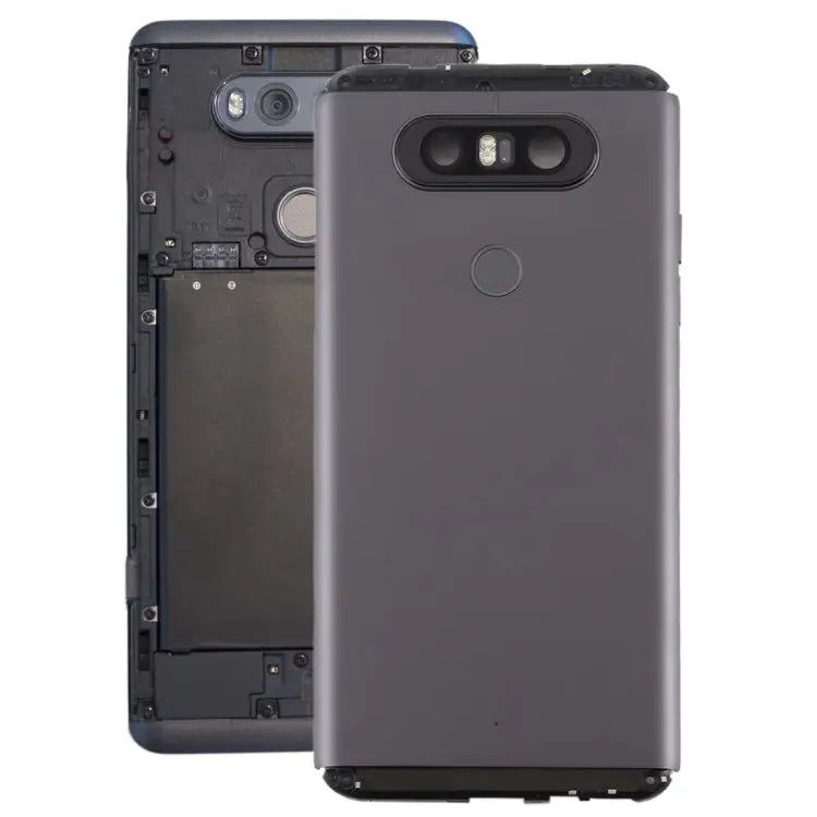 Battery Back Cover with Camera Lens & Fingerprint Sensor for LG V20 Mini For LG V20 Mini - For LG V20 Mini / Grey