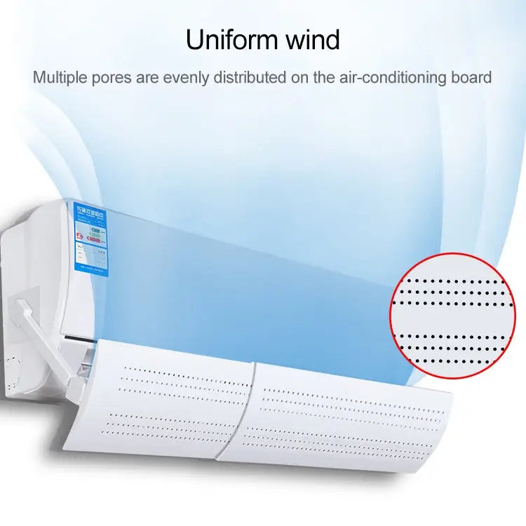 Bedroom Wall-Mounted Baby Universal Anti-Straight Blowing Air Conditioning Windshield Wind Deflector Shroud Y Rounded