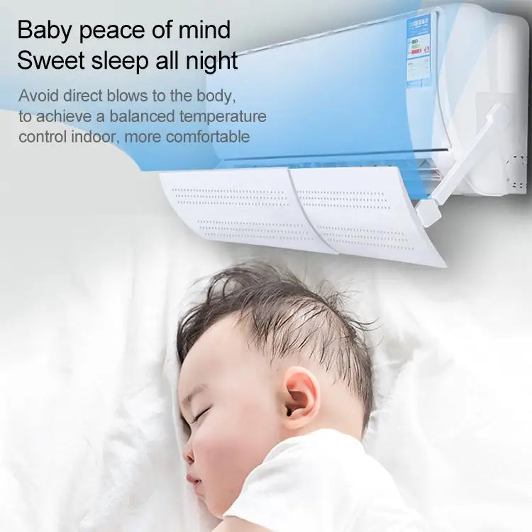 Bedroom Wall-Mounted Baby Universal Anti-Straight Blowing Air Conditioning Windshield Wind Deflector Shroud Y Rounded