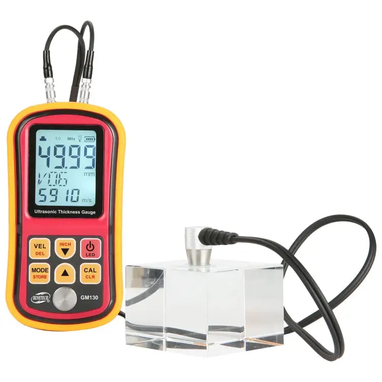 BENETECH GM130 Ultrasonic Thickness Meter Tester Gauge Measure Range: 1.00~300.0mm - GM130