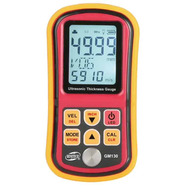 BENETECH GM130 Ultrasonic Thickness Meter Tester Gauge Measure Range: 1.00~300.0mm - GM130