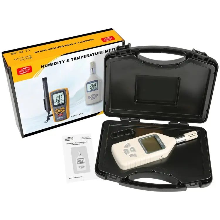 BENETECH GM1360 LCD Probe Industry Digital Humidity & Temperature Meter - GM1360
