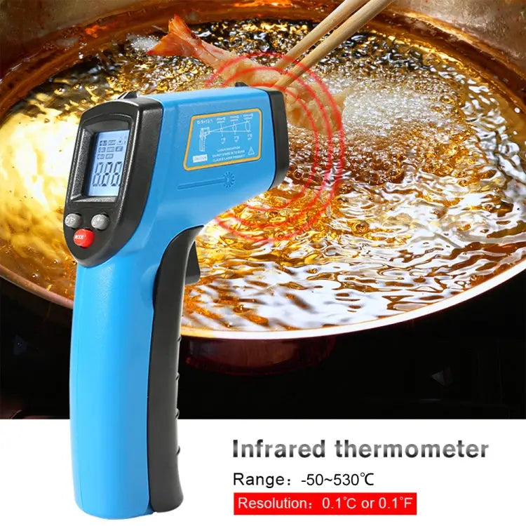 BENETECH GM531 Handheld Thermometer Cooking Digital Infrared Thermometer Measure Range: -50~530 C - GM531