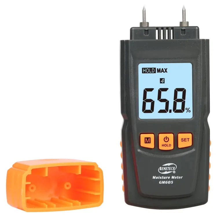 BENETECH GM605 Digital Wood Moisture Meter Humidity Tester Timber Damp Detector GM605 - GM605