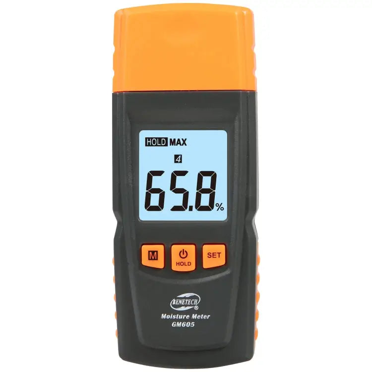 BENETECH GM605 Digital Wood Moisture Meter Humidity Tester Timber Damp Detector GM605 - GM605