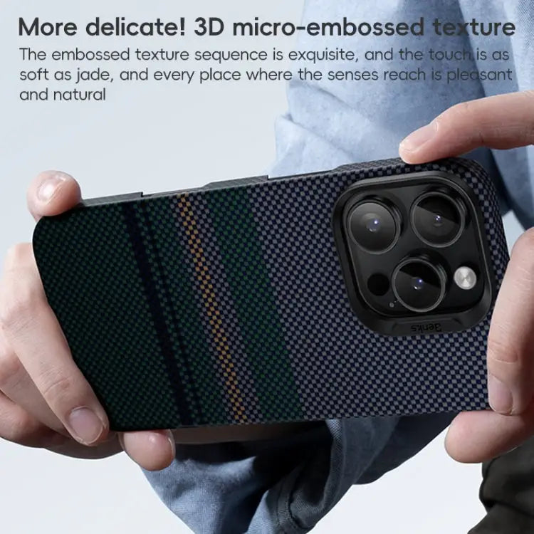 Benks Color Shield C1 Classic Kevlar Woven MagSafe Phone Case For iPhone 16 Pro Max For iPhone 16 Pro For iPhone 16