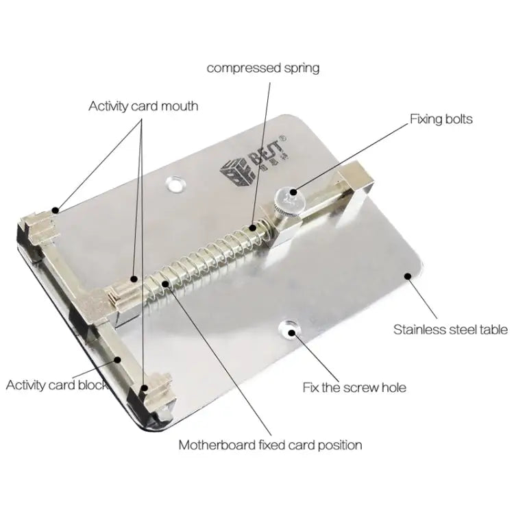 BEST- 001 Stainless Steel Circuit Boards Repair Tool Cell Phone PCB Repair Holder Fixtures BEST-001 - BEST-001