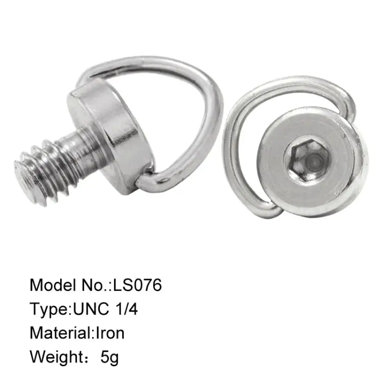 BEXIN LS076 2 PCS Quick Release Plate Screws 1/4 inch -20 Adapter Mount Screws LS076 - LS076