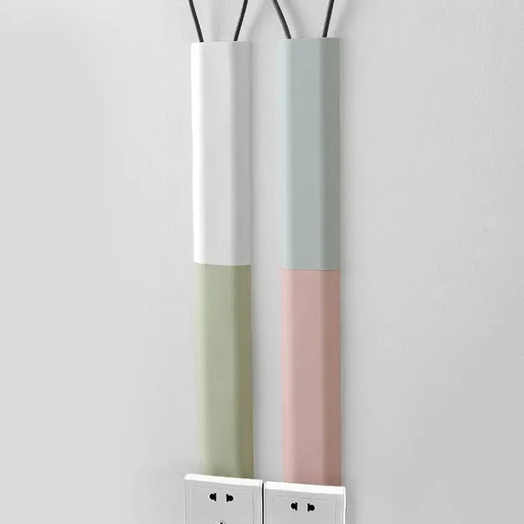 BF1805 5 PCS Plastic Concealed Cable Stick-On Cable Management Box